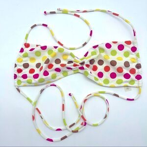 Victoria's Secret Polka Bikini Top Size Small
